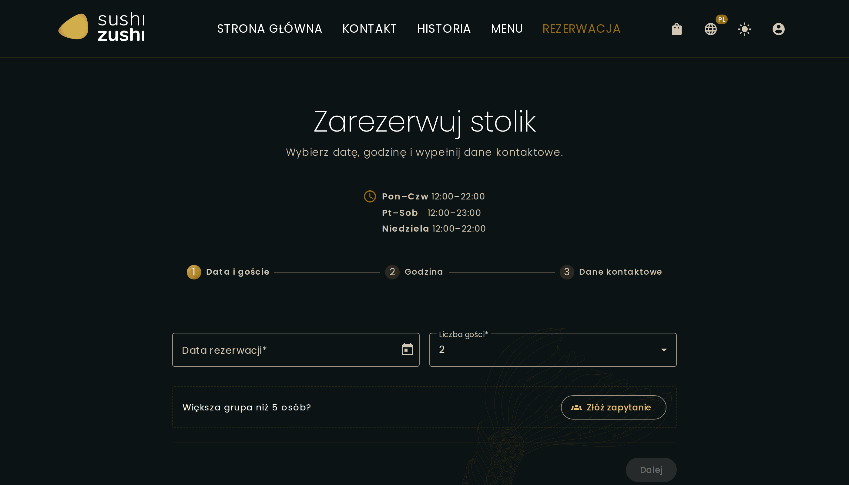 Rezerwacja stolika online, krok po kroku