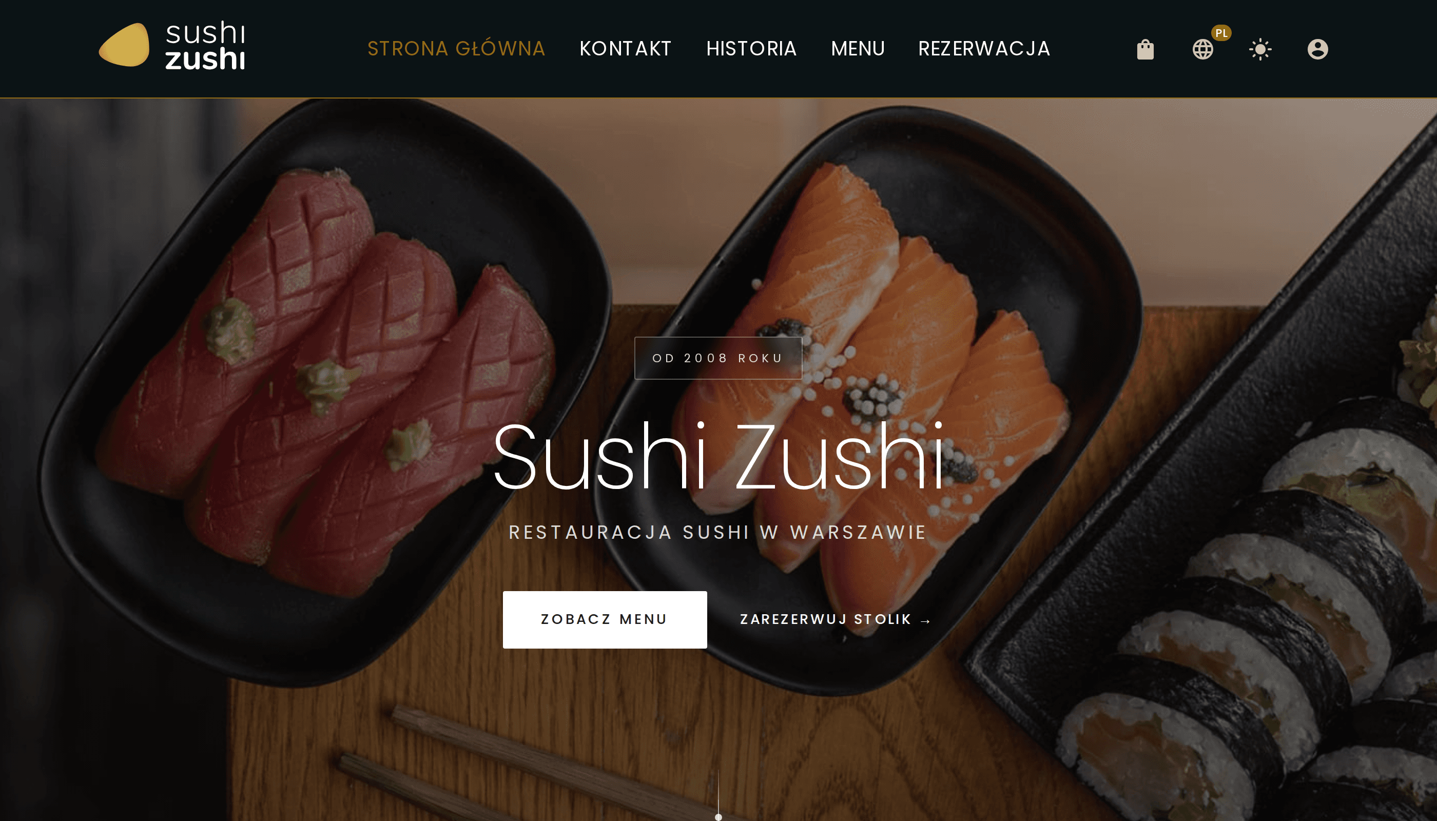 Sushi Zushi — desktop
